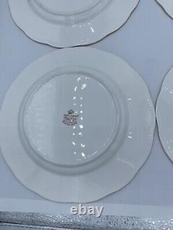 Royal Albert Lady Carlyle Salad Plates 8.25 Set Of 4 MINT