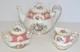 Royal Albert Lady Carlyle Teapot Creamer Sugar Bowl Set Bone China