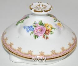 Royal Albert Lady Carlyle Teapot Creamer Sugar Bowl Set Bone China