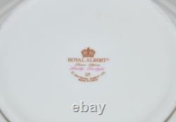 Royal Albert Lady Carlyle Teapot Creamer Sugar Bowl Set Bone China
