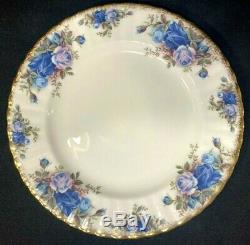 Royal Albert Moonlight Rose Bone China England 5 Piece Place Setting Excellent