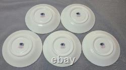 Royal Albert Moonlight Rose Cup Saucer Set of 5 Bone China England Tableware
