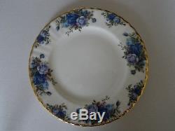 Royal Albert Moonlight Rose Salad Plates Set Of 7 plates Bone China England