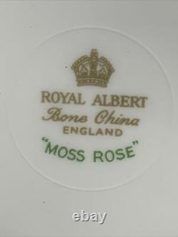 Royal Albert Moss Rose Set Of 34 Bone China Made In England