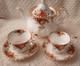 Royal Albert Old Country Roses 6 Piece Bone China Coffee Tea Set England