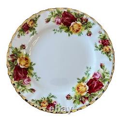 Royal Albert Old Country Roses Bone China Place Setting England 5 Piece Qty 1962