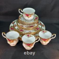 Royal Albert Old Country Roses Bone China Service for Four 20pc set England