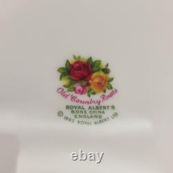 Royal Albert Old Country Roses Bone China Service for Four 20pc set England