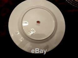 Royal Albert Old Country Roses Bone China Set of 6 Dinner Plates England 1962