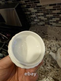 Royal Albert Old Country Roses Teapot Sugar Creamer Set Bone China England