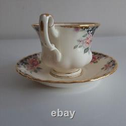 Royal Albert Operetta Teacup Saucer Set Bone China England