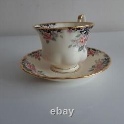 Royal Albert Operetta Teacup Saucer Set Bone China England