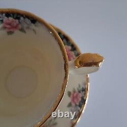 Royal Albert Operetta Teacup Saucer Set Bone China England