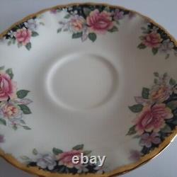 Royal Albert Operetta Teacup Saucer Set Bone China England