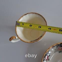 Royal Albert Operetta Teacup Saucer Set Bone China England