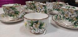 Royal Albert Orange Blossom Bone China 17 Piece Collection Set Vintage