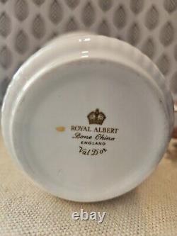 Royal Albert Paragon Elgin Bone China England Coffee Mug Set Of Eight