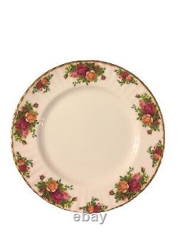 Royal Albert Set of 6 Old Country Roses 10.5 Fine Bone China Dinner Plates