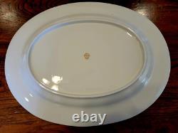 Royal China Works Worcester Cobalt Gold 17Pc Dinner Plate Vegetable Tureen 6 Set