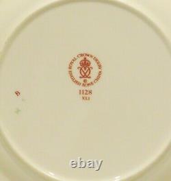 Royal Crown Derby Bone China Old Imari #1128 SET 4 Salad Plates (4 more) MINT