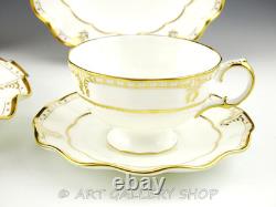 Royal Crown Derby ELIZABETH 5PC PLACE SETTING DINNER SALAD BREAD PLATE CUP SAUCE