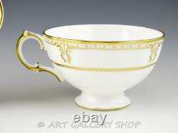 Royal Crown Derby ELIZABETH 5PC PLACE SETTING DINNER SALAD BREAD PLATE CUP SAUCE