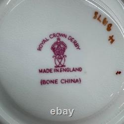 Royal Crown Derby Gold Encrusted Bone China Plates Set of 15 Mixed Sizes England
