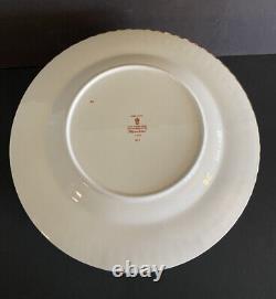 Royal Crown Derby Heraldic Gold Dinner Plates Set of 12