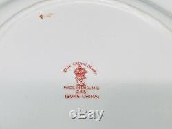 Royal Crown Derby Imari 6 Dessert Plates Set of 4 Bone China England