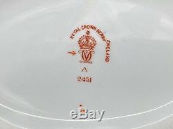 Royal Crown Derby Imari Creamer Large Sugar Bowl with Lid Set Bone China England