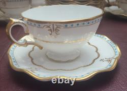 Royal Crown Derby Lombardy 6 Piece Place Setting (108) Service for 18 Cir 1957