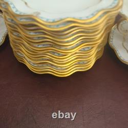 Royal Crown Derby Lombardy 6 Piece Place Setting (108) Service for 18 Cir 1957