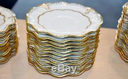 Royal Crown Derby Lombardy A1127 83 Piece Bone China Set Made in England
