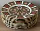 Royal Crown Derby Old Imari 1128 Set of 10 Bread Plates