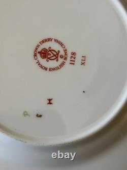 Royal Crown Derby Old Imari 1128 Set of 10 Bread Plates