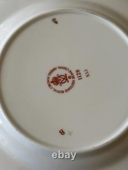 Royal Crown Derby Old Imari 1128 Set of 10 Bread Plates