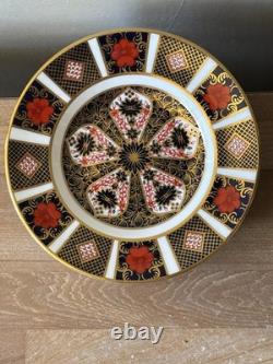 Royal Crown Derby Old Imari 1128 Set of 10 Bread Plates