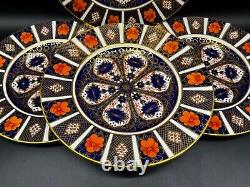 Royal Crown Derby Old Imari Dinner Plates(Set of 4) Bone China England