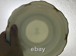 Royal Crown Derby Regency Bone China Dinner Set White/Gold England A. 1075