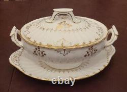 Royal Crown Derby Wentworth China Set 93 Pieces 1962 Vintage w SERVING PCS