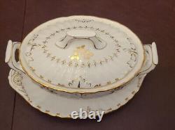 Royal Crown Derby Wentworth China Set 93 Pieces 1962 Vintage w SERVING PCS