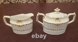 Royal Crown Derby Wentworth China Set 93 Pieces 1962 Vintage w SERVING PCS