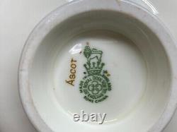 Royal Doulton ASCOT Bone China England Set of 4 Cream Soup Bowls Saucers