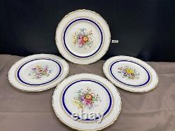 Royal Doulton ASCOT Bone China England Set of 4 Dinner Plates 10 1/2