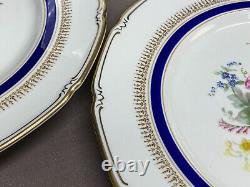 Royal Doulton ASCOT Bone China England Set of 4 Dinner Plates 10 1/2