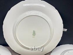 Royal Doulton ASCOT Bone China England Set of 4 Dinner Plates 10 1/2