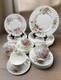 Royal Doulton Arcadia H4802 Bone China 30pc Dinner Tea Set Made in England MINT