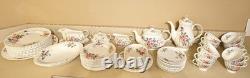 Royal Doulton Arcadia H4802 Bone China Dinner Tea Set Made in England 71 Pieces