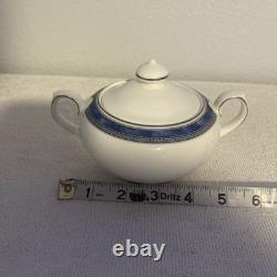 Royal Doulton Atlanta Bone China Teapot Creamer Sugar Set England