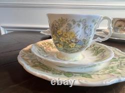 Royal Doulton Brambly Hedge China 4 Seasons Calendar Plate, Tea Cup & Saucer